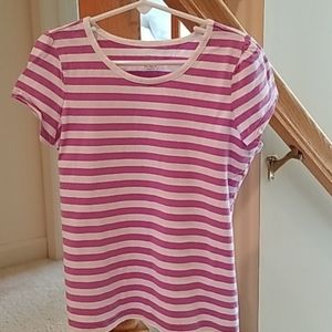 Girls striped tshirt